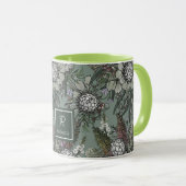 Custom Sage Wild Struik Flower Bouquet Mok (Voorkant rechts)