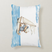 Custom Sailor Teddy Bear Accent Kussen (Voorkant(Verticaal))