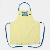 Custom Salty Butter Chef Apron Funny Baker  Schort (Voorkant)