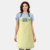 Custom Salty Butter Chef Apron Funny Baker  Schort (Gedragen)