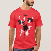 Custom, San Fermin Pamplona, bull run / encierro, T-shirt (Voorkant)