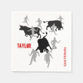 Custom, San Fermin Pamplona, encierro/bull run, Servet (Voorkant)