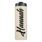 Custom Sand Graduation Tumbler Gift for Her & Him Thermosbeker (Voorkant)