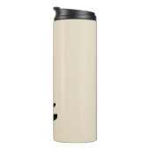 Custom Sand Graduation Tumbler Gift for Her & Him Thermosbeker (Geroteerd rechts)