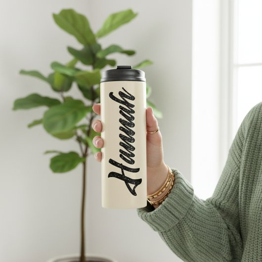 Custom Sand Graduation Tumbler Gift for Her & Him Thermosbeker