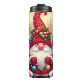 Custom Santa Gnome Christmas Tumblr – Holiday Gift Thermosbeker