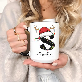 Custom Santa Mug for Coworkers, Teachers & Friends Mok