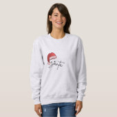 Custom Santa Typography Christmas T-Shirt – Beauti (Voorkant volledig)