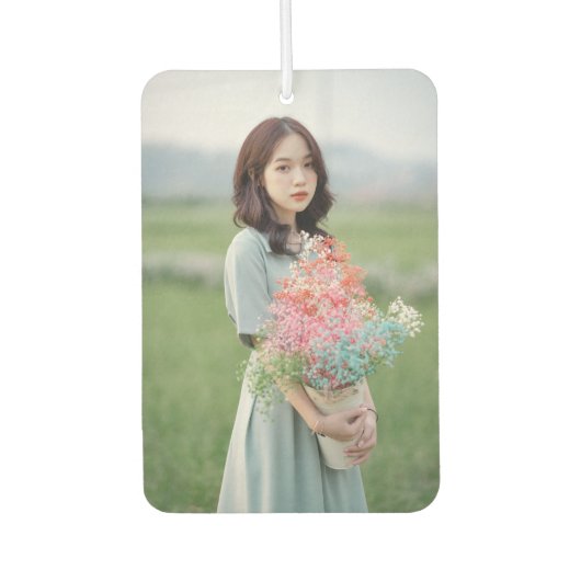 Custom Scented Freshener with Your Photo Luchtverfrisser (Voorkant)