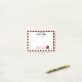 Custom School Daze Post-it® notes (Op bureau)