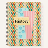 Custom School onderwerp Notitieboek (Voorkant)