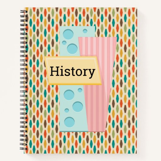 Custom School onderwerp Notitieboek (Voorkant)