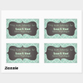 Custom School Psycholoog Boek Sticker (Vel)