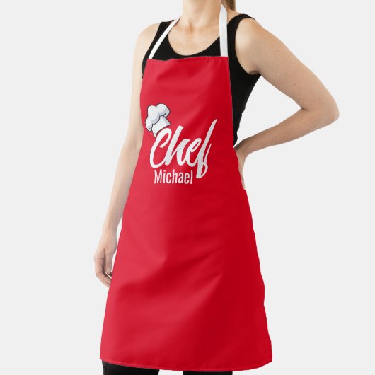 Custom Schort Gedrukt Keuken Schort voor Vrouwen & (Insitu)