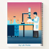 Custom Science Lab Student  Notitieboek (Achterkant)