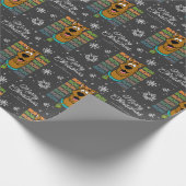 Custom Scooby-Doo Ruh Roh Kerstmis Snowflake Cadeaupapier (Hoek)