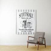 Custom Scottsdale Bache Party voor de sluier Wandkleed (In situ)