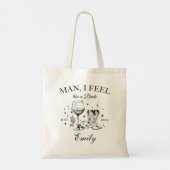 Custom Scottsdale Bachelorette Party Man Ik voel m Tote Bag (Achterkant)