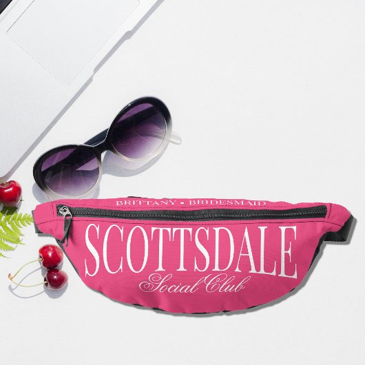 Custom Scottsdale Bachelorette Party Social Club Heuptasje