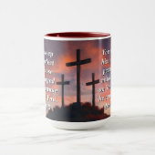 Custom Scripture Faith Coffee Mug Isaiah 26:3 Mok (Midden)