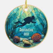 Custom Scuba Ornament (Achterkant)