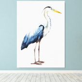 Custom Seabird Heron II Canvas Afdruk (Insitu (Houten vloer))