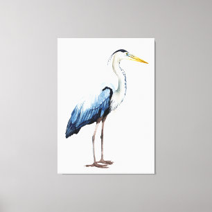 Custom Seabird Heron II Canvas Afdruk