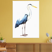 Custom Seabird Heron II Canvas Afdruk (Insitu (Woonkamer))
