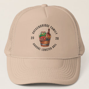 Custom Seafood Boil Jaarlijks Ontmoetingsfeest Trucker Pet