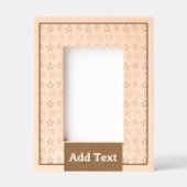 Custom Seashells gegraveerd hout Afbeelding Lijst (Voorkant)