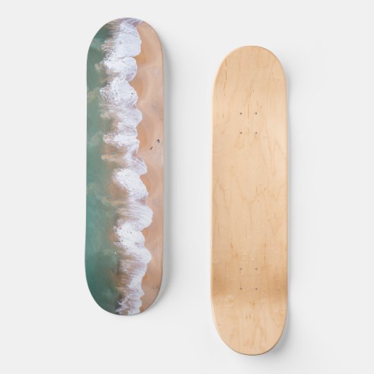 Custom Seashore Beach Surf Skateboard Schaats Deck (Voorkant)