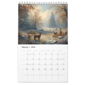 Custom Seasonal Nature and Wildlife 2026 Kalender (Feb 2026)