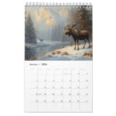 Custom Seasonal Nature and Wildlife 2026 Kalender (Jan 2026)