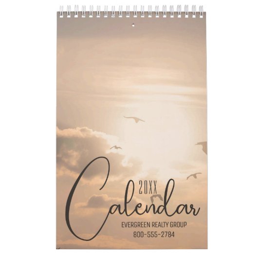 Custom Seasonal Nature and Wildlife 2026 Kalender (Hoes)