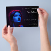 Custom Senior Overweging Sjabloon Muziekconcert Flyer (Hand)