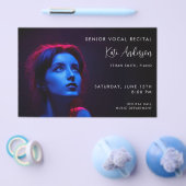 Custom Senior Overweging Sjabloon Muziekconcert Flyer (Enkel)