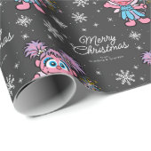Custom Sesame Street | Abby Cadabby Kerstmis Cadeaupapier (Rol Hoek)