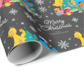 Custom Sesame Street | kerstcadeaus Cadeaupapier (Rol Hoek)