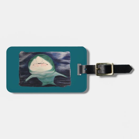 Custom Shark Luggage Tags Bagagelabel (Voorkant horizontaal)