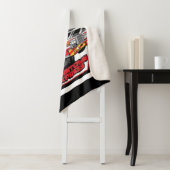 Custom Sherpa Blanket for Kyle Sherpa Deken (In situ)