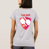 Custom Shield Logo T-shirt - U kan gebruiken als T (Achterkant)