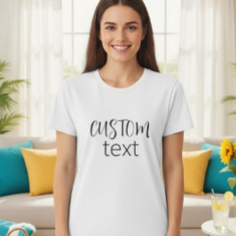 Custom Shirt, Gift for Her, Women's V-Neck Shirt 
