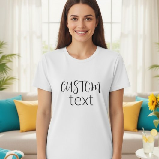 Custom Shirt, Gift for Her, Women's V-Neck Shirt 