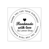 Custom Shop Handgemaakt Met Liefde Rubberstempel (Afrduk)