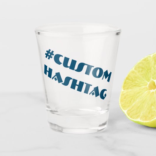 #Custom Shot Glas (Voorkant)