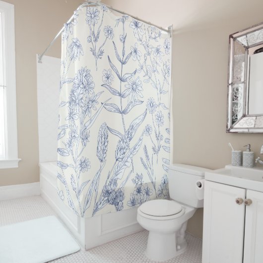 Custom Shower Curtain Douchegordijn (In situ)