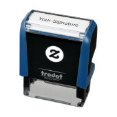 custom signature self-inking stamp  zelfinktende stempel (Product)