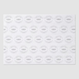 Custom Simple Business logo Branded Tissuepapier