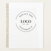 Custom Simple Business Logo website corporate Planner (Voorkant)
