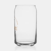Custom Sinaasappel Medische School Afstuderen Keep Blikvorm Glas (Links)